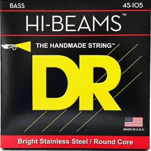 Direktkauf DR MR-45 Hi-Beam Medium 045-105 Stainless Steel Bass Strings