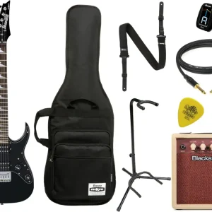 Angebot Ibanez GRGM 21 MINI Black Night Starterset
