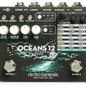 Preisreduziert Electro Harmonix Oceans 12 Dual Stereo Reverb