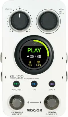 Mooer GL100 Groove Loop Phrase and Drum Station Meistverkauft