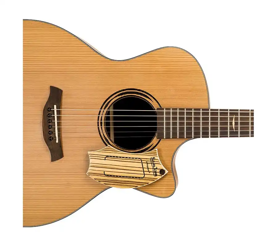 Schlagwerk SamJam Guitar Snare Zebrano Kostenloser Rückversand