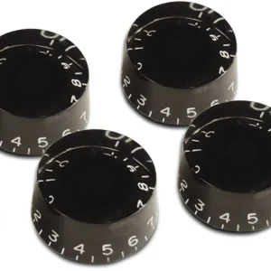 Neue Ware Gibson Potiknopf Speed Knob black 4er Set PRSK-010
