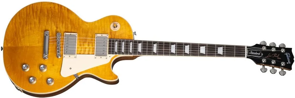 Meistverkauft Gibson Les Paul Standard 60s Figured Top Honey Amber
