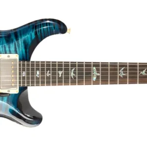 Zertifiziert PRS Custom 24 Wood Library German Edition Run #2 Cobalt Blue