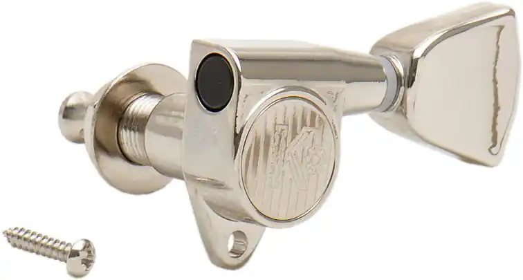 Kluson Mechaniken Round-Backs Tulpenflügel 3/3 nickel Gratis Versand