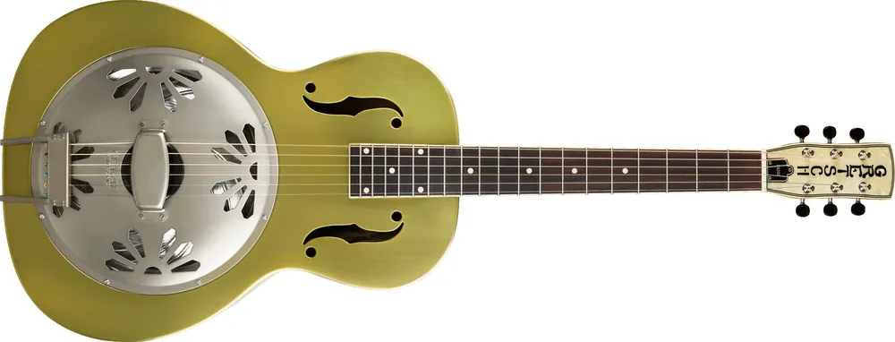 Gretsch G9202 Honey Dipper Round-Neck Resonator Guitar Bell Bronze Direktkauf