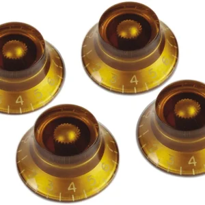 Gibson Potiknopf Hutform Vintage Amber 4er Set PRHK-030 Markenware