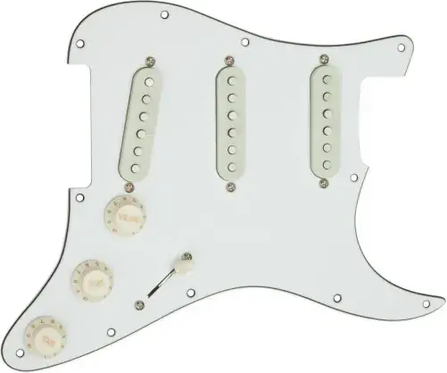Seymour Duncan SSTK-S10S YJM Fury Loaded Pickguard Off-White Kostenloser Rückversand