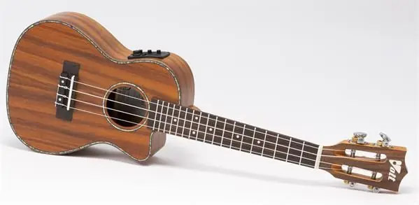 Highlight Volt Ukulele Lana'i Konzert EQ (massiv Koa)