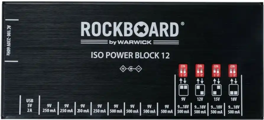 Saisonangebot RockBoard ISO Power Block V12 IEC