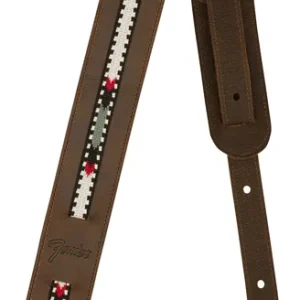 Schnäppchen Fender Gitarrengurt Paramount Acoustic Leather Brown