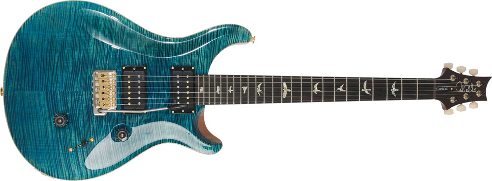 PRS Custom 24 Wood Library Limited Run #13 Arctic Blue Neu Im Sortiment