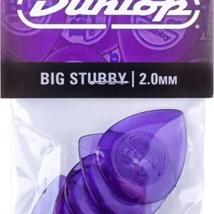 Dunlop Big Stubby 2.00mm Picks 475P2 6er Pack Sonderaktion