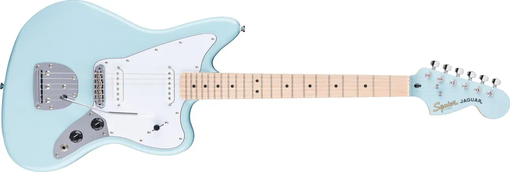 Sichere Zahlung Fender Squier Affinity Jaguar Daphne Blue Limited Edition
