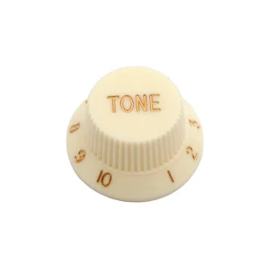 Göldo Potiknopf F-Vintage Style aged white Tone Neu