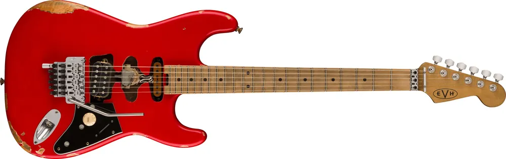 Preisknaller EVH Frankenstein Relic Series Red