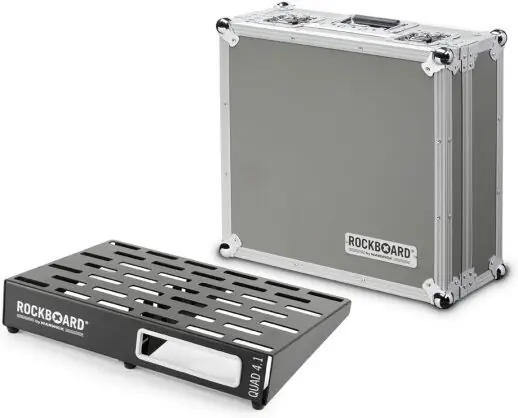 Heißes Angebot RockBoard QUAD 4.1 Pedalboard mit Flight Case