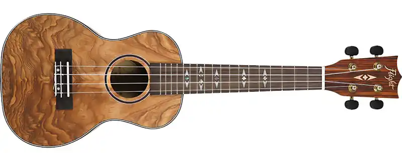 Solange Der Vorrat Reicht Flight DUC 410 QA Concert Ukulele inkl. Bag