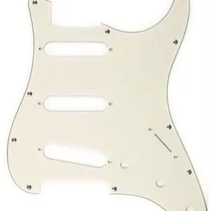 Nur Heute Fender Pickguard Strat 11-Loch 3-lagig Parchment