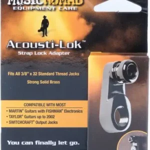MusicNomad Acousti-Lok Strap Lock Adapter MN270 Nur Heute