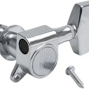 Kluson Mechaniken Round-Backs deutscher Flügel 3/3 chrom Ausverkauf