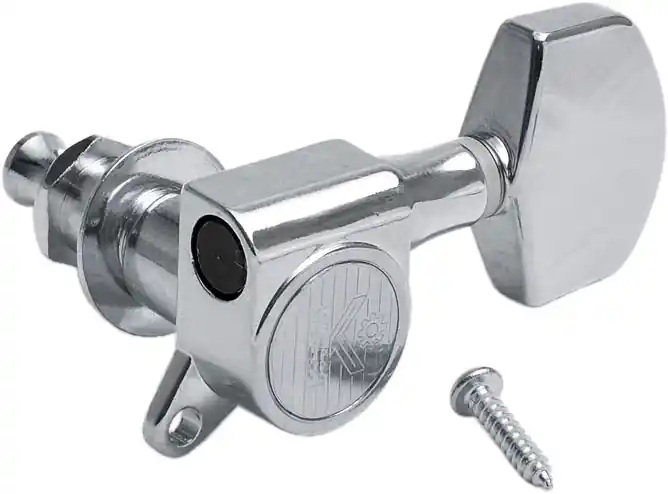 Kluson Mechaniken Round-Backs deutscher Flügel 3/3 chrom Ausverkauf