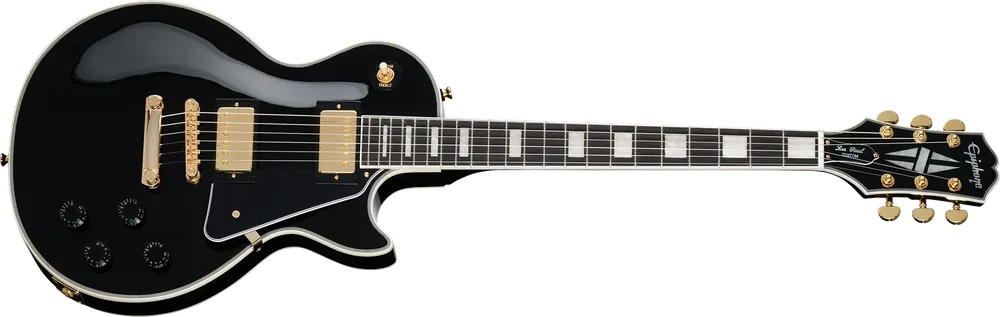 Kostenloser Versand Epiphone Les Paul Custom Ebony