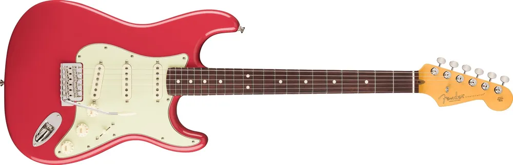 Meistverkauft Fender American Professional Classic Stratocaster Faded Dakota Red