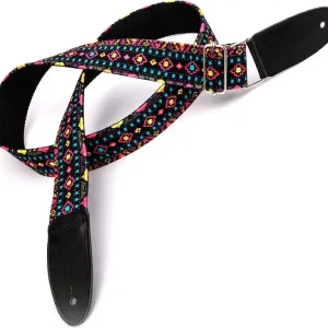 Geprüft Bourbon Strap Guitar Velvet African