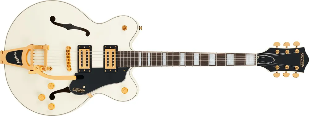 Preisknaller Gretsch G2622TG Streamliner Center-Block Double Cut Bigsby Vintage White LTD