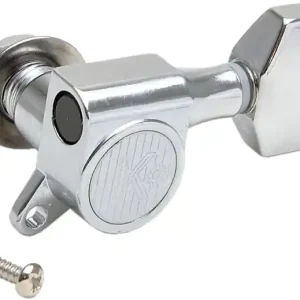 Kluson Mechaniken Round-Backs deutscher Flügel klein 6-links chrom Nur Für Kurze Zeit