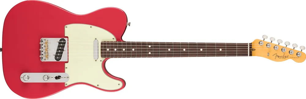 Fender American Professional Classic Telecaster Faded Dakota Red Gratis Versand