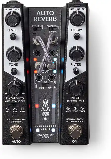 Gamechanger Audio AUTO REVERB Pitch and Dynamics Responsive Reverb Pedal Zertifiziert