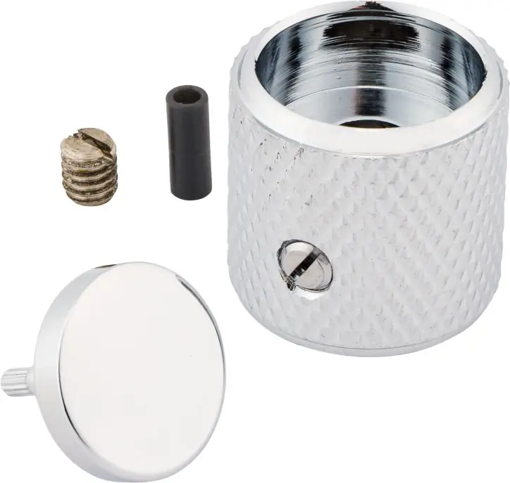 Fender Knurled S-1 Switch Knob Tele/P-Bass Chrome Sichere Zahlung