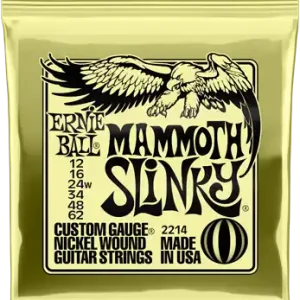 Ernie Ball Nickel Mammoth Slinky 012-062 Kostenloser Rückversand