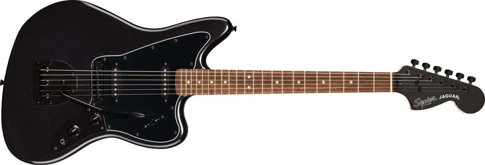 Neu Im Sortiment Fender Squier Affinity FSR Jaguar Metallic Black Limited Edition