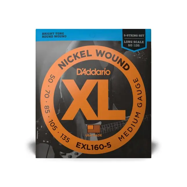 Preis Gesenkt D Addario EXL 160-5 Nickel Wound 050-135 Satz 5-String