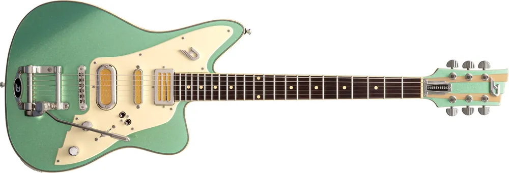 Duesenberg Alliance Series Bros. Landreth, Joey's Guitar Manitoba Green Kostenloser Rückversand
