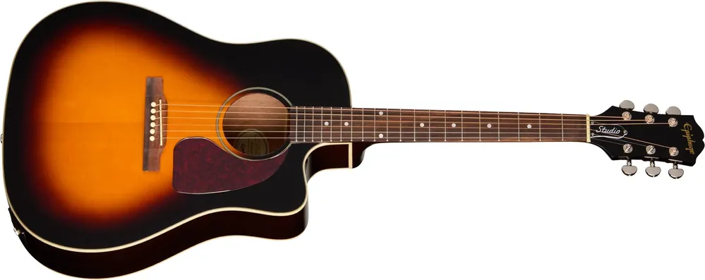 Kostenloser Versand Epiphone J-45 Studio EC Vintage Sunburst
