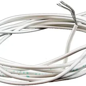 Neu Allparts Kabel 7,6m 1-Adrig weiß GW 0817-025