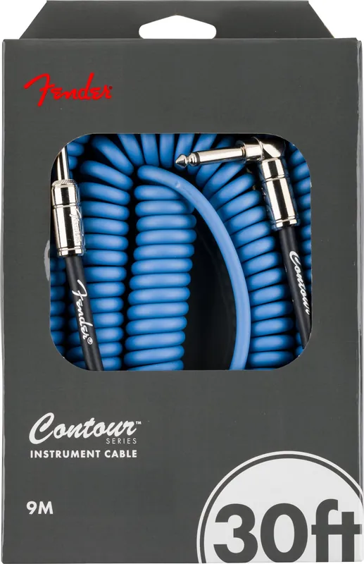 Fender Kabel Spiral 9m Lake Placid Blue Angebot