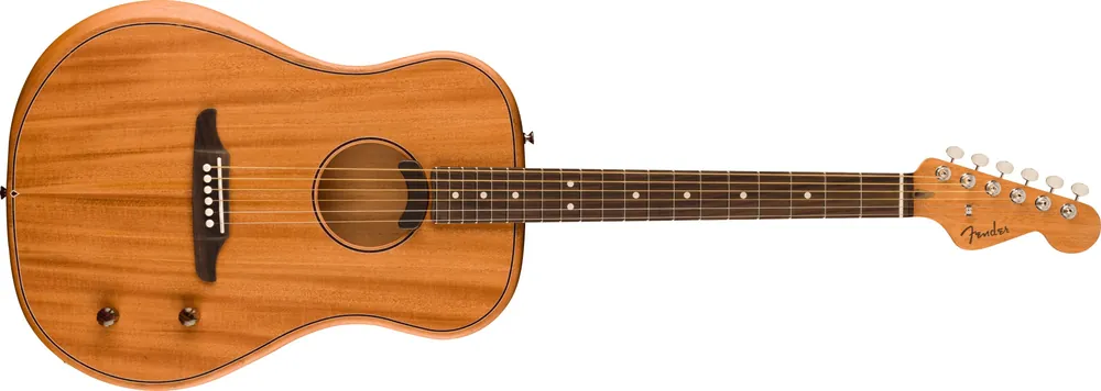 Zertifiziert Fender Highway Series Dreadnought All-Mahogany