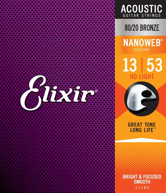 Beliebt Elixir NanoWeb Bronze 11182 HD-Light 013-053