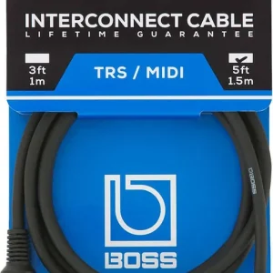 Boss BMIDI-5-35 TRS/MIDI Cable Kostenloser Rückversand