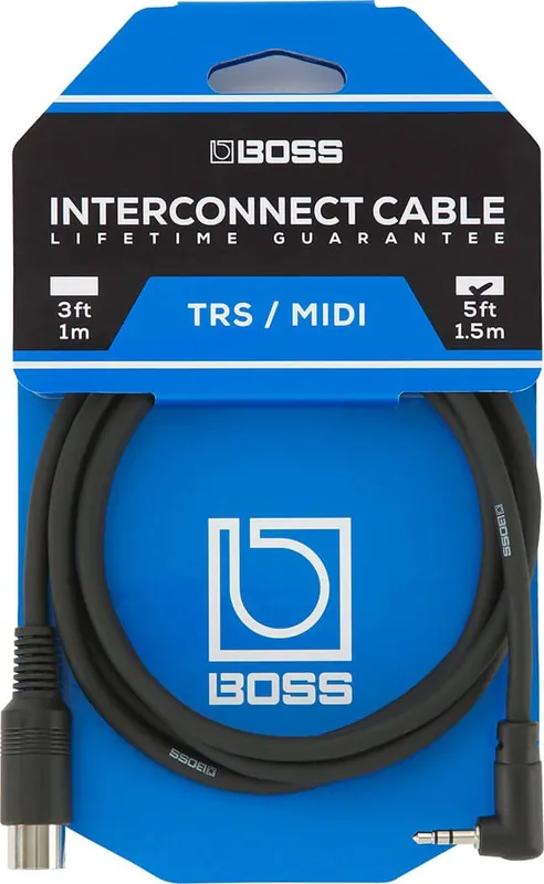 Boss BMIDI-5-35 TRS/MIDI Cable Kostenloser Rückversand