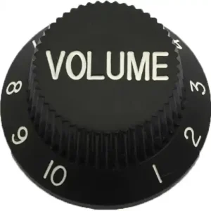 Göldo Potiknopf F-Vintage Style schwarz Volume Rabatt