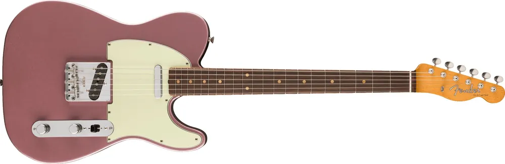 Echt Fender Vintera II Road Worn 60s Telecaster Burgundy Mist Metallic