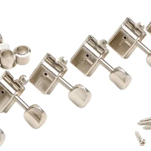 Jetzt Bestellen Kluson Mechaniken Single Line Vintage Deluxe F-Style 6-links nickel
