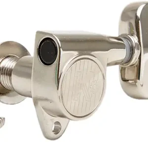 Kluson Mechaniken Round-Backs Kidney Flügel 3/3 Nickel Schneller Versand