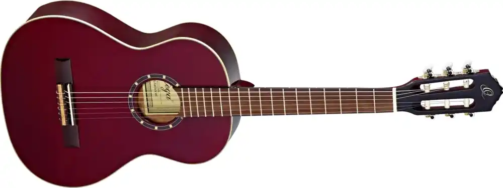 Ortega R 121 3/4 Konzertgitarre Wine Red Gratis Versand